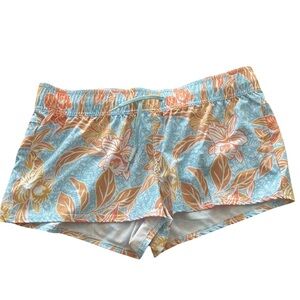 ROXY Girls Hawaiian Swim Board Shorts size 12